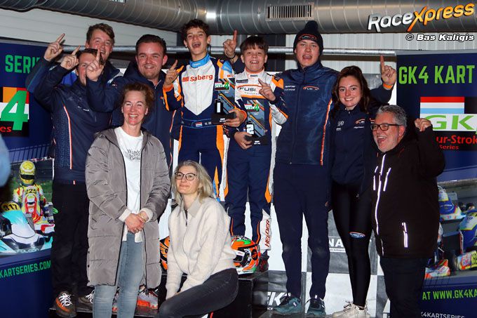 Jorn Helder pakt razendknappe podiumplaats bij debuut in IAME X30 Senioren-klasse!