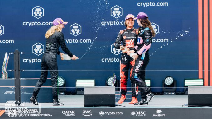 Formule 1 Crypto.com Miami Grand Prix volgend jaar opnieuw voor vrouwelijke F1 Academy-raceserie