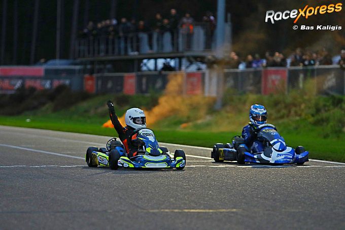 Levi Paap sluit kartcarrire af met podiumplaats in GK4 Kart Series