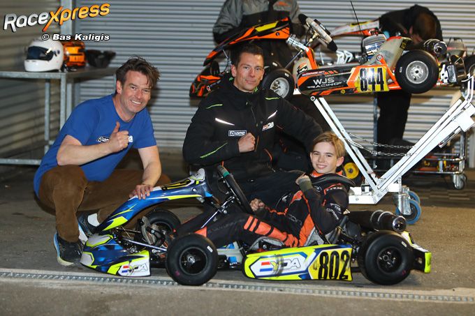 Levi Paap sluit kartcarrire af met podiumplaats in GK4 Kart Series