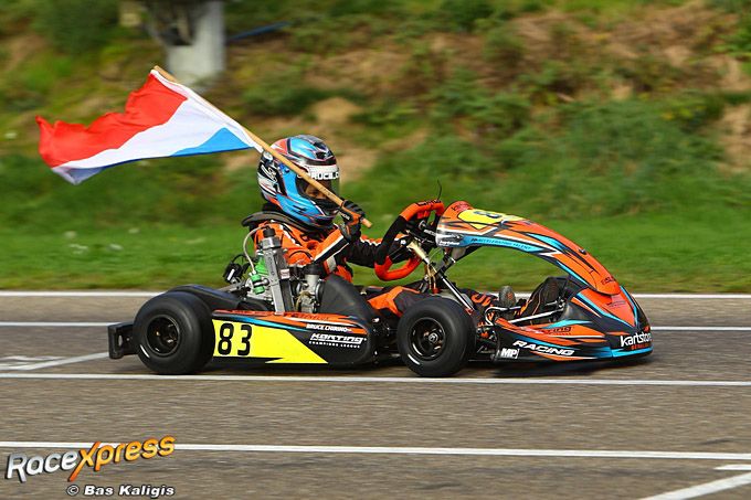 Bruce Chrino ereronde NK karting