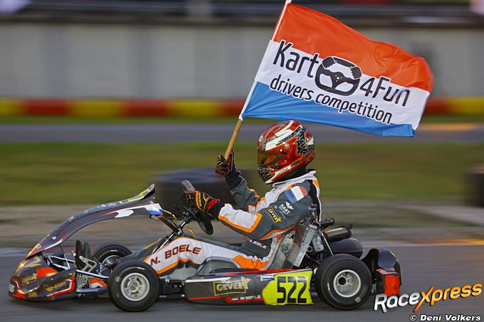 Niels Boele kampioen karting DD2