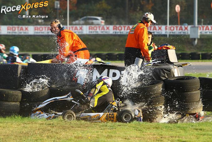 Thierry Vermeulen crash karting