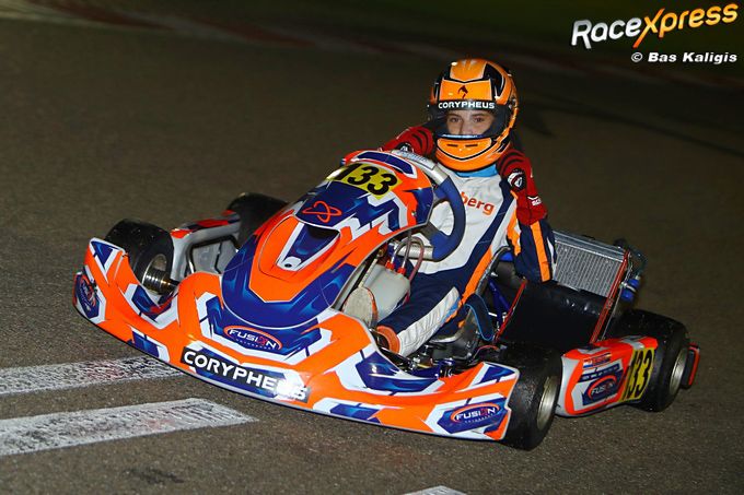 Wouter Bergheanu kampioen bij de IAME X30 Junioren