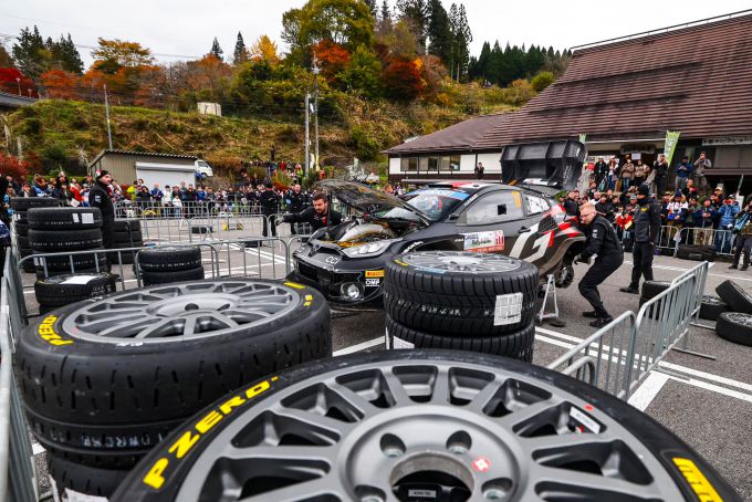 Toyota Gazoo Racing Rally Japan 2024 Overwinning en fabrikantenkampioen Foto 12