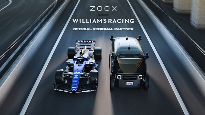 Williams Racing kondigt met trots een baanbrekende nieuwe samenwerking aan met Zoox