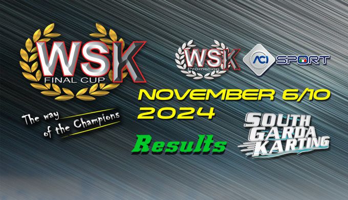 2024 WSK Final Cup op het South Garda Karting circuit in Lonato