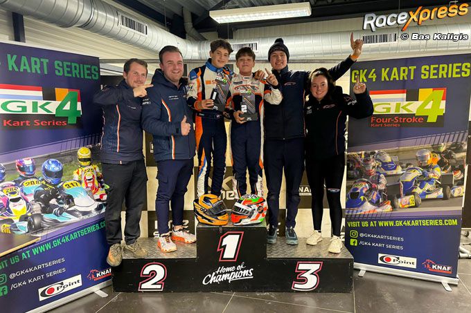 Wouter Bergheanu domineert en kroont zich tot kampioen in GK4 Kart Series!