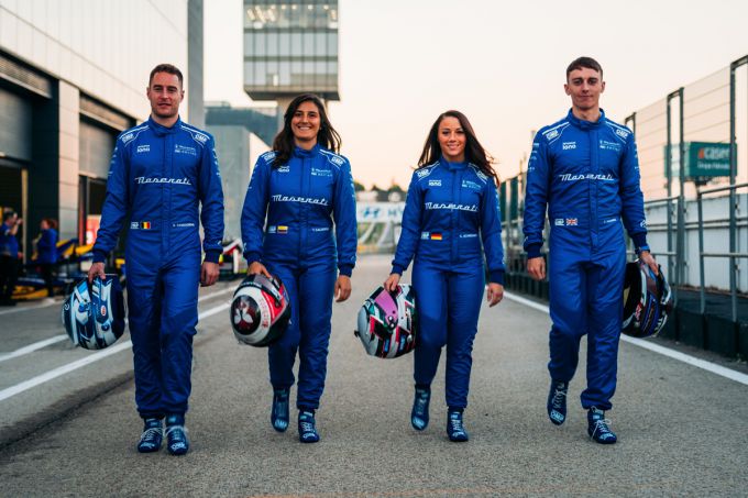 Tatiana Calderon en Carrie Schreiner voltooien productieve Formule E-test op Jarama voor Maserati MSG Racing