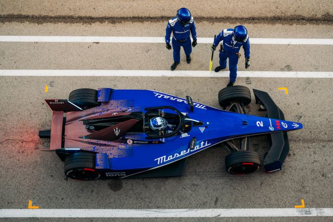 Stoffel Vandoorne rondt Formule E-test af voor Maserati MSG Racing in Madrid