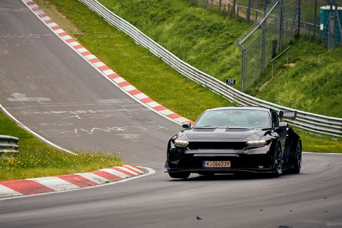 Ford Mustang GTD snelste Amerikaanse productiemodel ooit op de Nrburgring