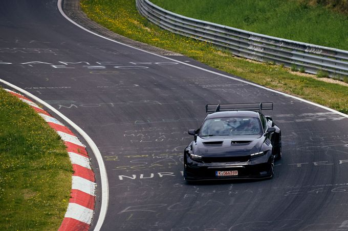 Ford Mustang GTD snelste Amerikaanse productiemodel ooit op de Nrburgring