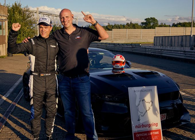 Ford Mustang GTD snelste Amerikaanse productiemodel ooit op de Nrburgring