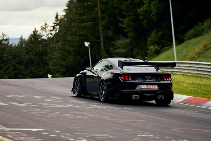 Ford Mustang GTD snelste Amerikaanse productiemodel ooit op de Nrburgring