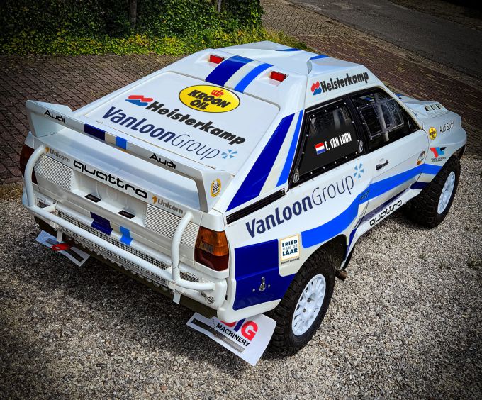 Dakar Classic 2025: Audi S1 QuattroErik van Loon en Hein Verschuuren 