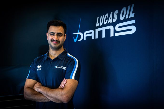 DAMS Lucas Oil compleet 2025 Formula 2 line up met Kush Maini