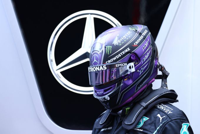 Lewis Hamilton F1 Mercedes helm