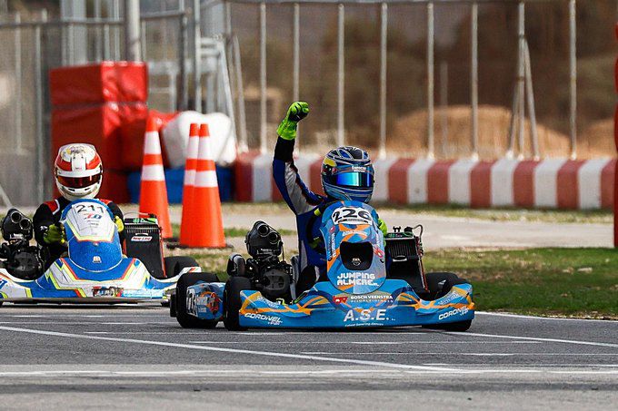 Giovanni Witteveen wint in Campillos