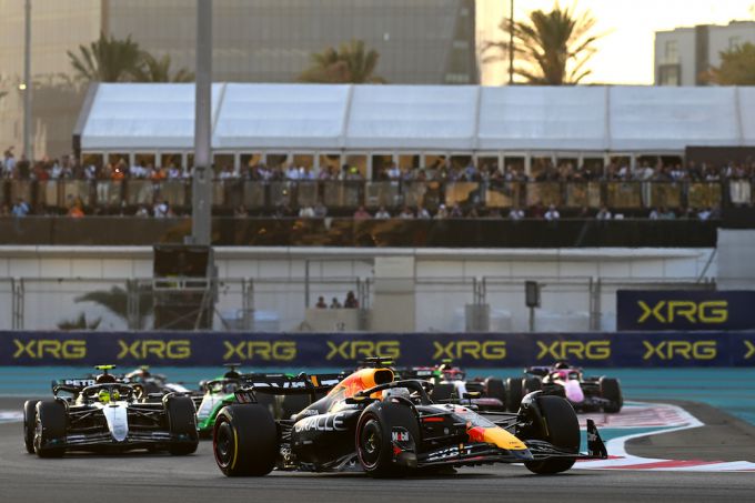 Max Verstappen Red Bull Racing Abu Dhabi F1