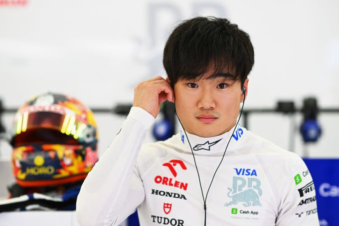 Yuki Tsunoda Red Bull Racing test RB20 Abu Dhabi F1