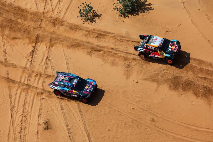 Red Bull Dakar 2025 achtste etappe 13 januari 2025 Foto 1 Lucas Moraes en Mitch Guthrie