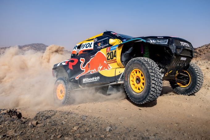 Red Bull Dakar 2025 achtste etappe 13 januari 2025 Foto 2 Seth Quintero USA en Dennis Zenz DEU