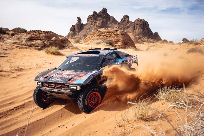 Red Bull Dakar 2025 achtste etappe 13 januari 2025 Foto 5 Mitch Guthrie Jr en Kellon Walch