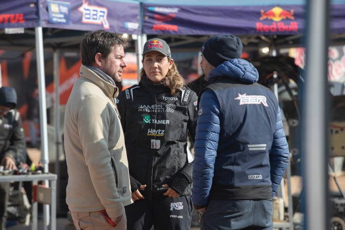 Red Bull Dakar 2025 tiende etappe 15 januari 2025 Foto 4 Dania Akeel (SAU) voor Team BBR