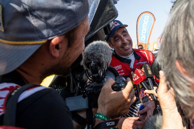 Red Bull Dakar 2025 tiende etappe 15 januari 2025 Foto 2 Nani Roma portret