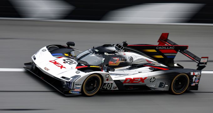 24H Daytona 2025 Nr40 Cadillac Kamui Kobayashi_snelste_GTP op vrijdag