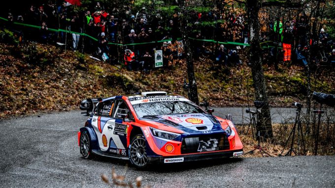 Rally Monte Carlo 2025 Ott Tanak shakedown Hyundai i20N Rally1 Foto: FIA WRC