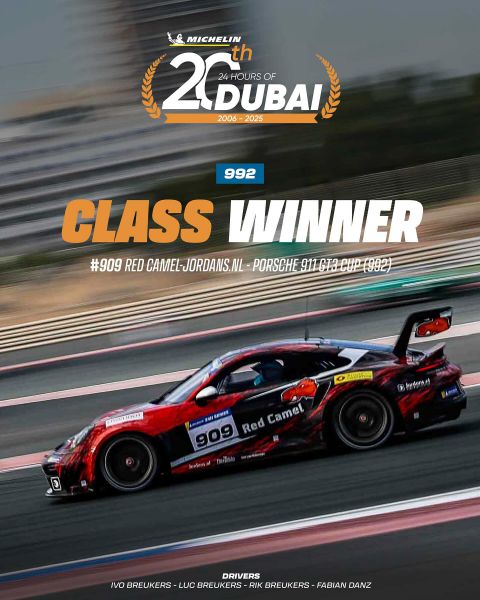 24H Dubai 2025 AlManar Racing by Team WRT wint met BMW M4 GT3 EVO Foto 5