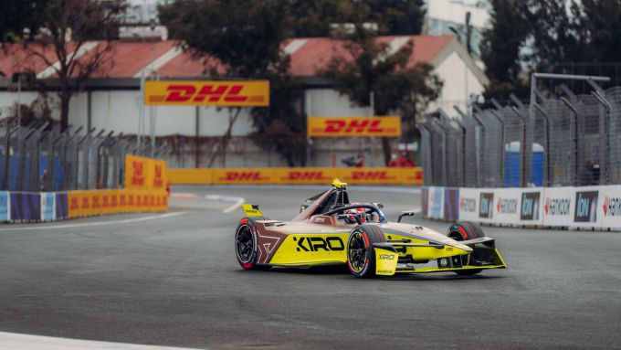 Formule E Mexico Stad 2025 Porsche Foto 9 David Beckmann Porsche 99X Electric WCG3 Nr3