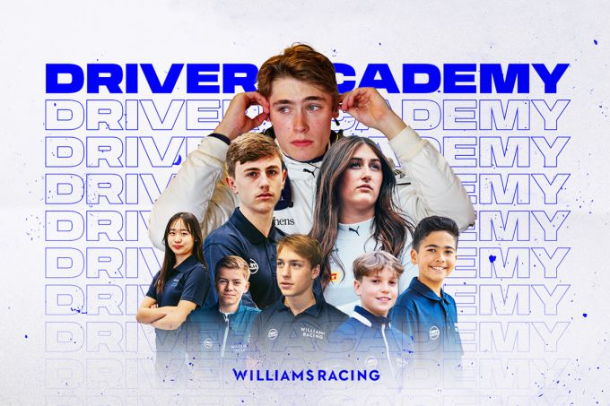 Williams Racing Driver Academy line-up bevestigd voor seizoen 2025