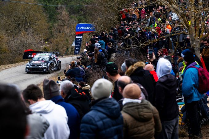 Rally Monte Carlo 2025 Foto 6 Elfyn Evans actie