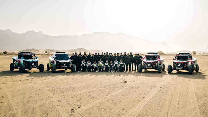 G Rally Team klaar om de Dakar 2025 aan te vatten