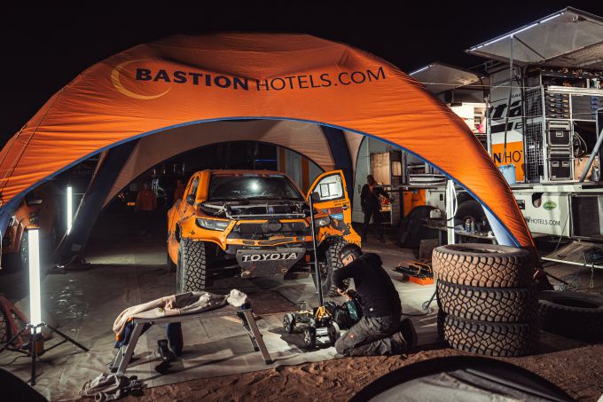 Maik Willems Bastion Hotel Dakar Team Toyota