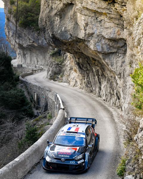 Rally Monte Carlo 2025 Nr17 Sebastien Ogier Vincent Landais actie