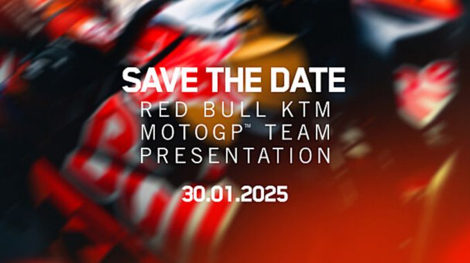 Save the Date 2025: presentation Red Bull KTM MotoGP