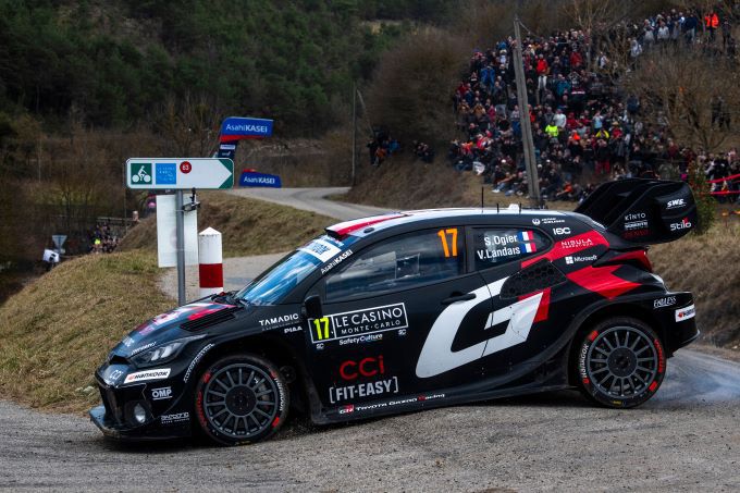 Rally Monte Carlo 2025 Foto 5 Sbastien Ogier/Vincent Landais (Toyota GR YARIS Rally1) actie