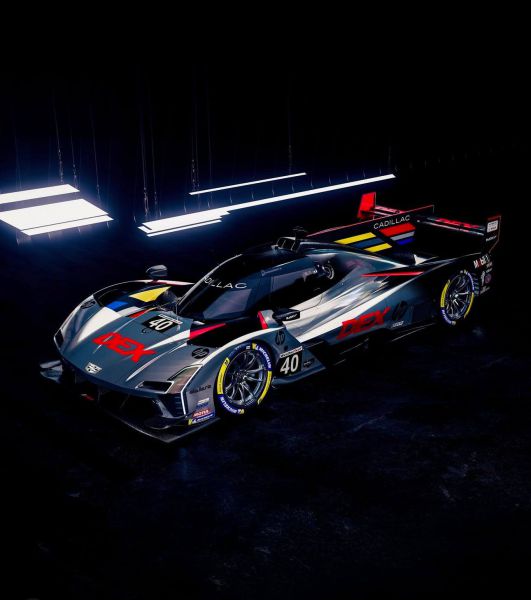 Cadillac Wayne Taylor Racing Cadillac Whelen liveries 2025 Grand Touring Prototype (GTP) IMSA WeatherTech SportsCar Championship 2025 Roar Before the 24 Afbeelding 2