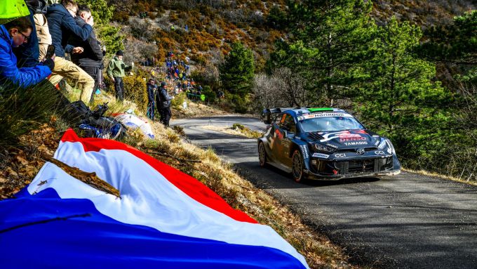 Rally Monte Carlo 2025 Elfyn Evans/Scott Martin (Toyota GR YARIS Rally1