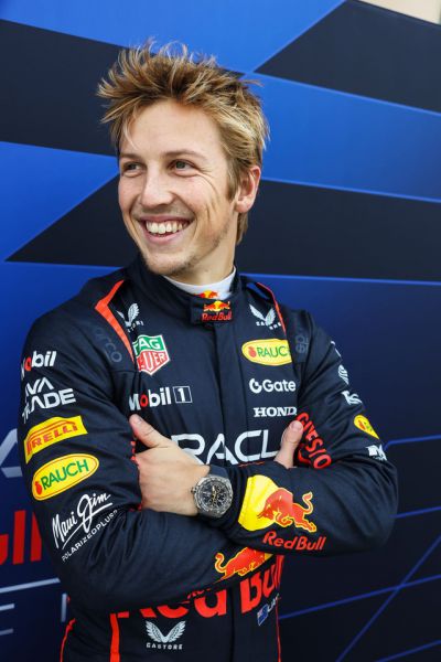 Oracle Red Bull Racing Bahrain International Circuit Max Verstappen Liam Lawson test- en filmdag RB21 Foto 15