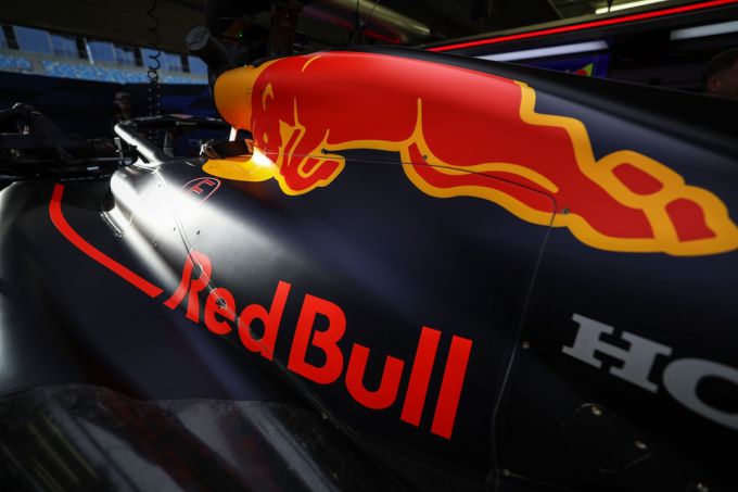Oracle Red Bull Racing Bahrain International Circuit Max Verstappen Liam Lawson test- en filmdag RB21 Foto 3