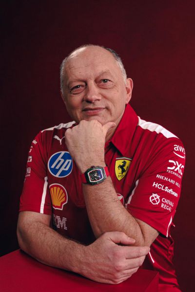 Ferrari 2025 Fred Vasseur portret