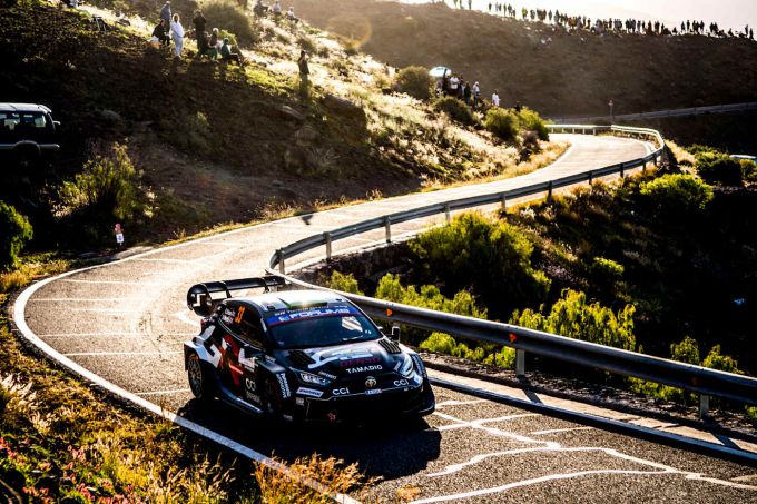 FIA World Rally Championship Rally Islas Canarias 2025 Foto 6 Elfyn Evans actie FIA WRC