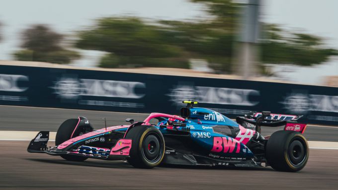 Alpine F1 Pre season testing 2025 Bahrein
