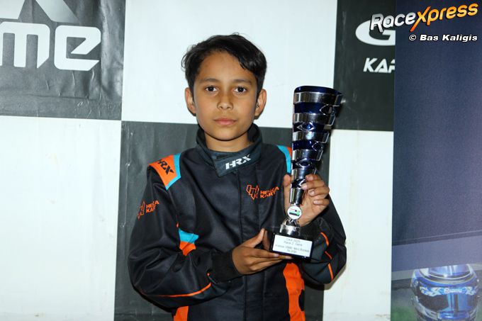 Bruce Chirino pakt derde plek na indrukwekkende inhaalrace in GK4 Kart Series