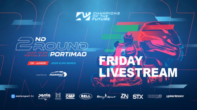 Champions of the Future Euro Series op het circuit van Portimao in Portugal