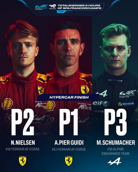 FIA World Endurance Championship 6 Hours of Spa 2025 Foto 5